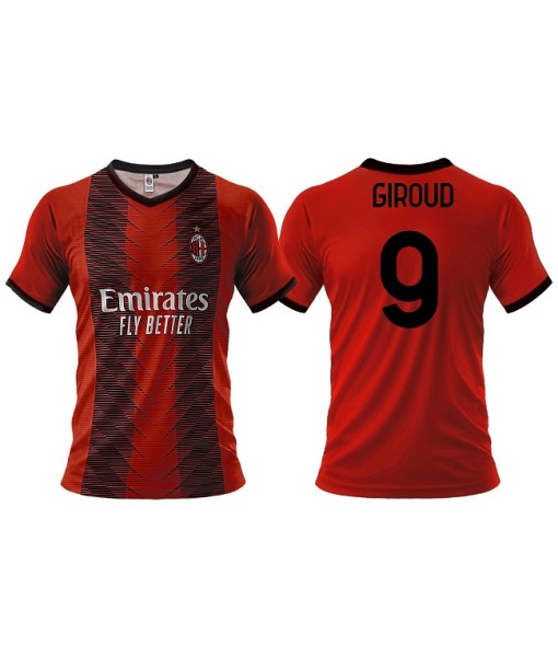 MAGLIA GIROUD MILAN UFFICIALE 2023-2024 HOME 9 ADULTO e BAMBINO