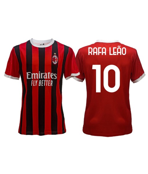 MAGLIA LEAO MILAN UFFICIALE 24-25 HOME 10 ADULTO e BAMBINO