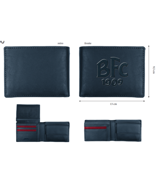 Official Bologna Wallet in Genuine Leather by ENZO CASTELLANO 