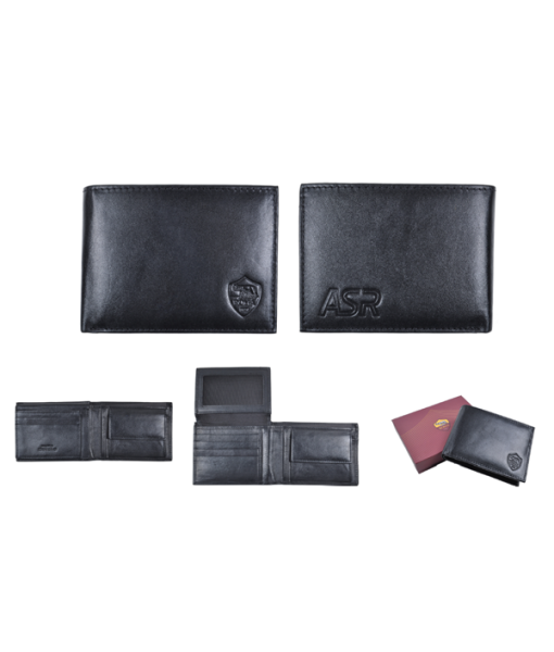 PORTAFOGLIO ROMA UFFICIALE VERA PELLE ORIGINALE CASTELLANO RM190