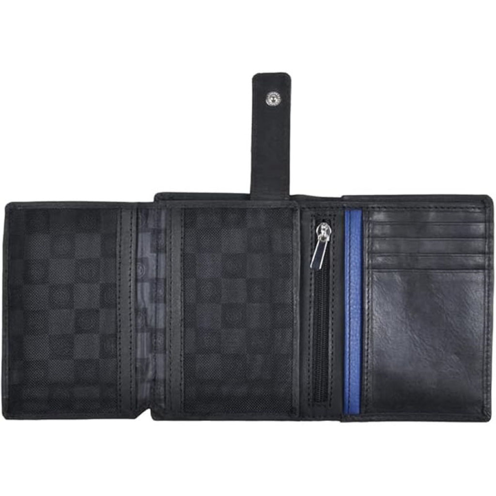 INTER 8X12CM LEATHER WALLET