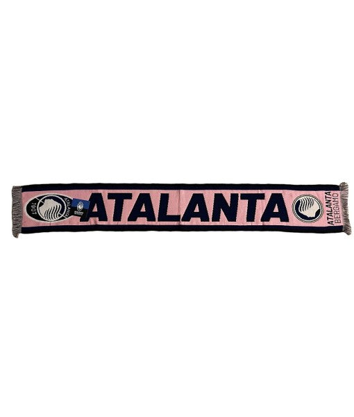 ATALANTA OFFICIAL JACQUARD SCARF FOR WOMEN AND GIRLS IN PINK ACRYLIC