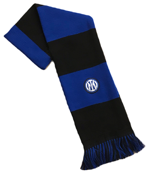 OFFICIAL INTER BLACK AND BLUE TUBULAR SCARF in ACRYLIC BANDS 011