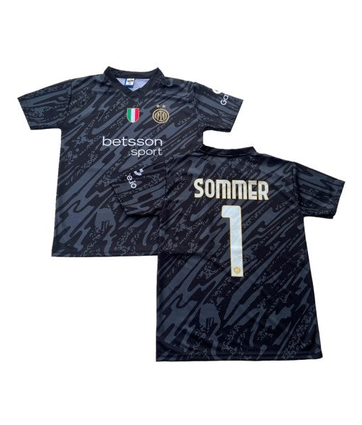 MAGLIA SOMMER INTER UFFICIALE 2024-2025 nr.1 ADULTO e BAMBINO