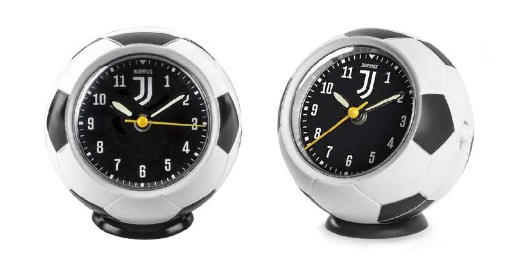 Juventus Analogue Quartz Alarm Clock D9cm