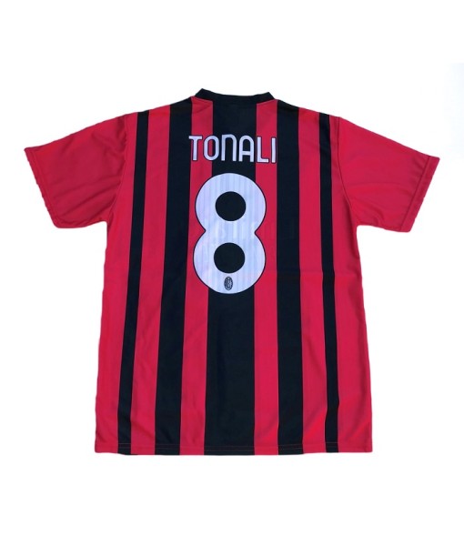 MAGLIA TONALI MILAN UFFICIALE 2021-2022 HOME 8 taglie ADULTO e BAMBINO